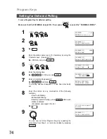 Предварительный просмотр 74 страницы Panasonic DP-1810F Operating Instructions Manual