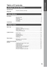 Preview for 5 page of Panasonic DP-1810P Copier Manual