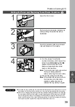 Preview for 39 page of Panasonic DP-1810P Copier Manual