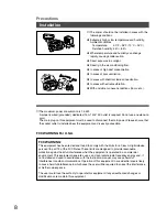 Preview for 8 page of Panasonic DP-200 Operating Instructions Manual