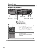 Preview for 12 page of Panasonic DP-200 Operating Instructions Manual