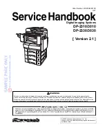 Предварительный просмотр 1 страницы Panasonic DP-2310/3010 Service Handbook