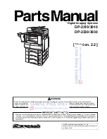 Предварительный просмотр 5 страницы Panasonic DP-2310/3010 Service Handbook