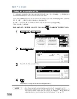 Предварительный просмотр 106 страницы Panasonic DP-2330 Operating Instructions Manual