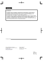 Preview for 172 page of Panasonic DP-6530 Operating Instructions Manual