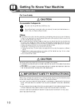 Предварительный просмотр 10 страницы Panasonic DP-80116P Operating Instructions Manual