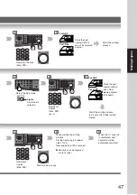 Предварительный просмотр 47 страницы Panasonic DP-80116P Operating Instructions Manual