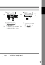 Предварительный просмотр 43 страницы Panasonic DP-8020E Operating Instructions Manual