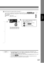 Предварительный просмотр 61 страницы Panasonic DP-8020E Operating Instructions Manual