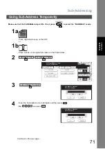 Предварительный просмотр 71 страницы Panasonic DP-8025 Operating Instructions Manual