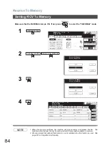 Предварительный просмотр 84 страницы Panasonic DP-8025 Operating Instructions Manual