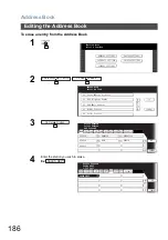 Предварительный просмотр 186 страницы Panasonic DP-8025 Operating Instructions Manual