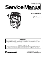 Panasonic DP-8025 Service Manual предпросмотр