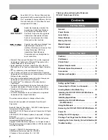 Preview for 2 page of Panasonic DP-CL21 Series Setup Manual