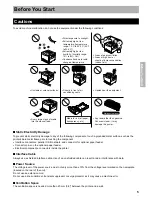 Preview for 5 page of Panasonic DP-CL21 Series Setup Manual