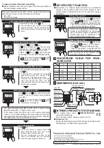 Preview for 4 page of Panasonic DP-M Series Instruction Manual