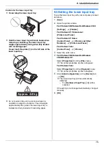 Предварительный просмотр 75 страницы Panasonic DP-MB300 Operating Instructions Manual