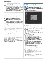 Предварительный просмотр 26 страницы Panasonic DP-MB350 Operating Instructions Manual