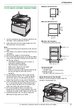 Preview for 21 page of Panasonic DP-MC210 Operating Instructions Manual