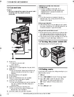 Предварительный просмотр 10 страницы Panasonic DP-MC210 Quick Reference Manual