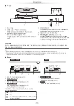 Preview for 9 page of Panasonic DP-UB150GN-K Operating Instructions Manual