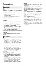 Preview for 2 page of Panasonic DP-UB450EB-K Operating Instructions Manual