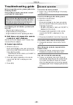 Preview for 28 page of Panasonic DP-UB450EB-K Operating Instructions Manual