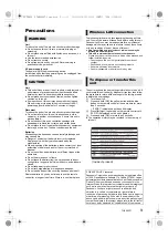 Preview for 3 page of Panasonic DP-UB820-K Basic Owner'S Manual