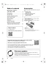 Preview for 4 page of Panasonic DP-UB820-K Basic Owner'S Manual