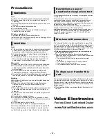 Preview for 3 page of Panasonic DP-UB820EB-K Owner'S Manual