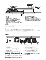 Preview for 9 page of Panasonic DP-UB820EB-K Owner'S Manual