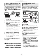 Preview for 24 page of Panasonic DP-UB820EB-K Owner'S Manual