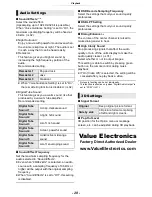 Preview for 28 page of Panasonic DP-UB820EB-K Owner'S Manual