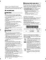 Preview for 2 page of Panasonic DP-UB9000 Basic Operating Instructions Manual