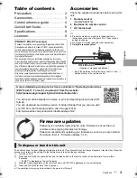 Preview for 3 page of Panasonic DP-UB9000 Basic Operating Instructions Manual