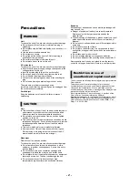 Preview for 2 page of Panasonic DP-UB9000EGK Operating Instructions Manual