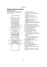 Preview for 8 page of Panasonic DP-UB9000P1K Owner'S Manual