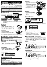 Panasonic DPS-400 Series Instruction Manual предпросмотр