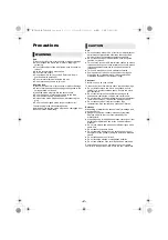 Preview for 2 page of Panasonic DPUB820GNK Operating Instructions Manual