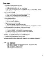 Предварительный просмотр 3 страницы Panasonic DT2750MS - 27" - 1600X1280 MULT Operating Instructions Manual