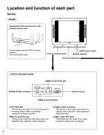 Предварительный просмотр 8 страницы Panasonic DT2750MS - 27" - 1600X1280 MULT Operating Instructions Manual