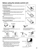 Предварительный просмотр 21 страницы Panasonic DT2750MS - 27" - 1600X1280 MULT Operating Instructions Manual