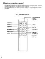 Предварительный просмотр 22 страницы Panasonic DT2750MS - 27" - 1600X1280 MULT Operating Instructions Manual