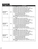 Предварительный просмотр 28 страницы Panasonic DT2750MS - 27" - 1600X1280 MULT Operating Instructions Manual