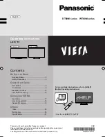 Panasonic DT60M series Operating Instructions Manual preview