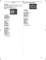 Preview for 2 page of Panasonic DV PROLINE AG-DVC20 Menu Information