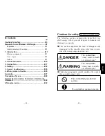 Preview for 2 page of Panasonic DV0PM20105 Operation Manual