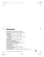 Preview for 40 page of Panasonic DVC20 Operating Instructions Manual