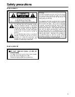 Preview for 3 page of Panasonic DVCPRO AJ-BS901P Operating Instructions Manual