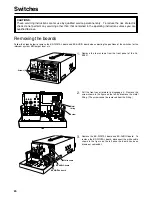 Preview for 20 page of Panasonic DVCPRO AJ-BS901P Operating Instructions Manual